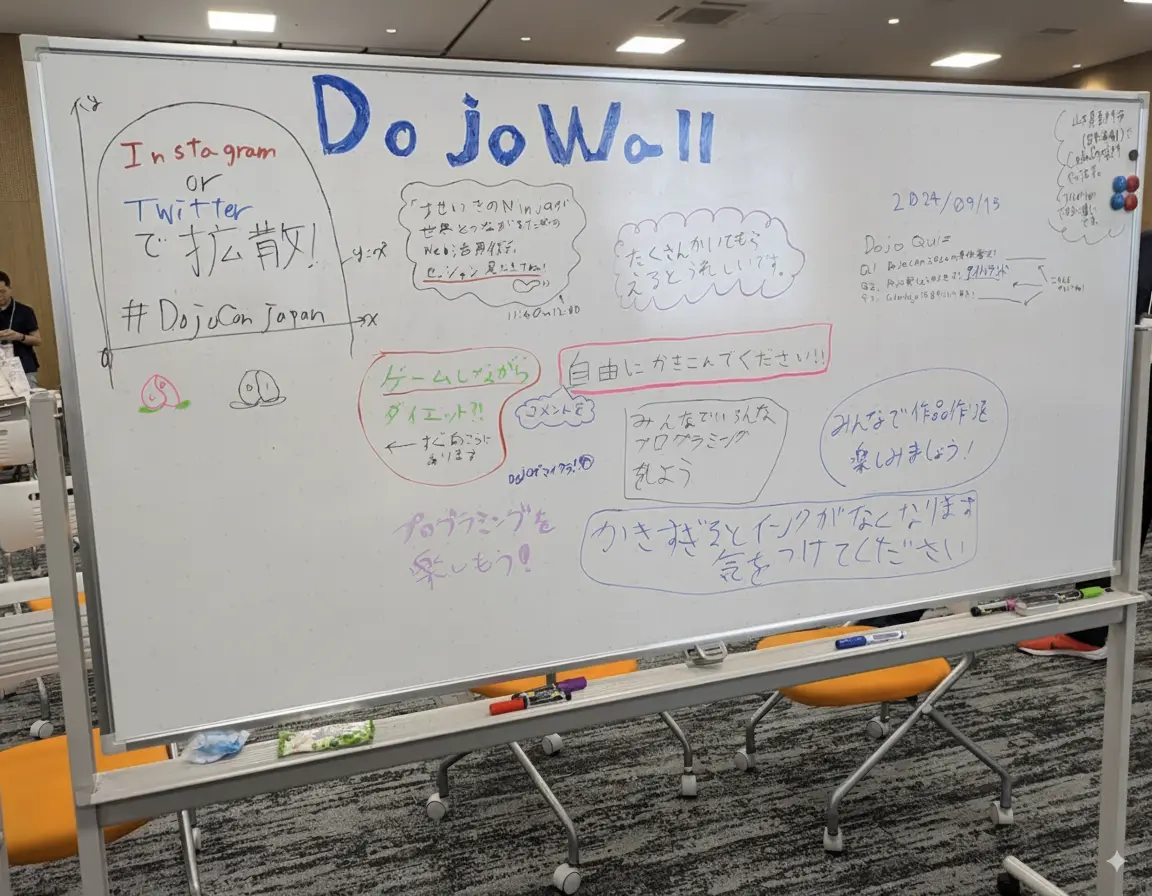 DojoWall - みんなのひらめきをシェアしよう！